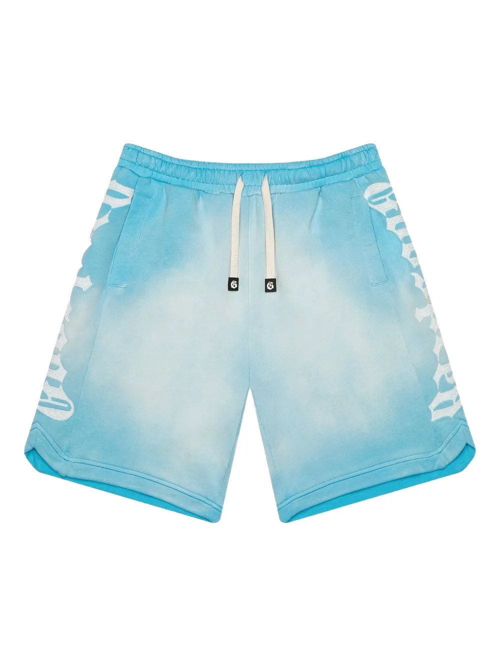 GODSPEED CourtSide print shorts front view